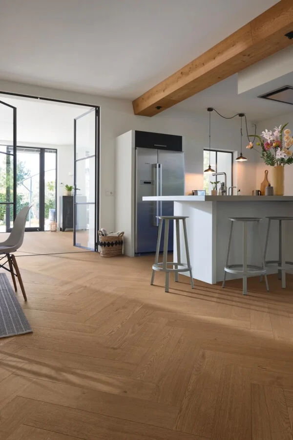 Ambiente de la serie de suelo de madera Lindura MEISTER HS 500